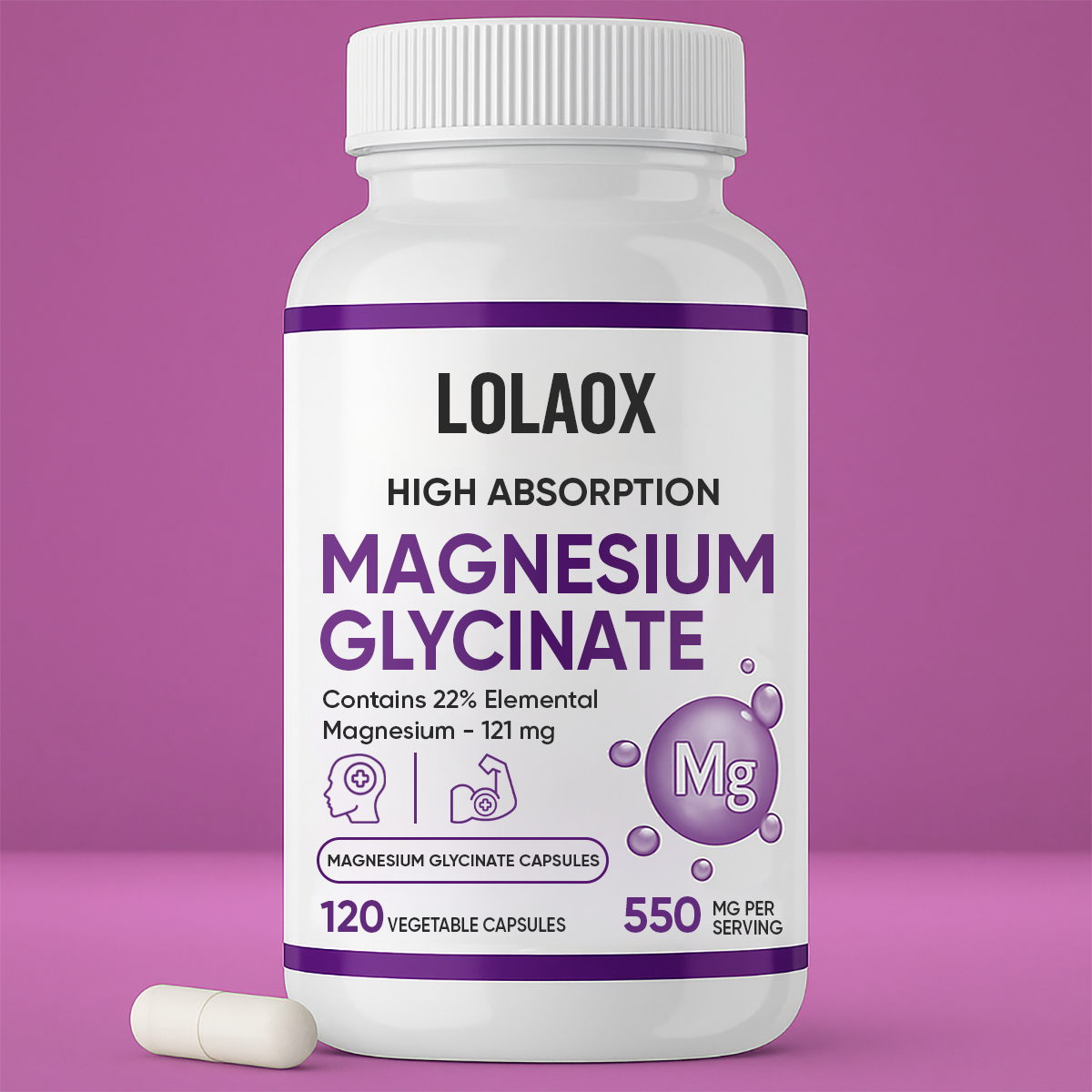 Magnesium Glycinate High Absorption for Sleep