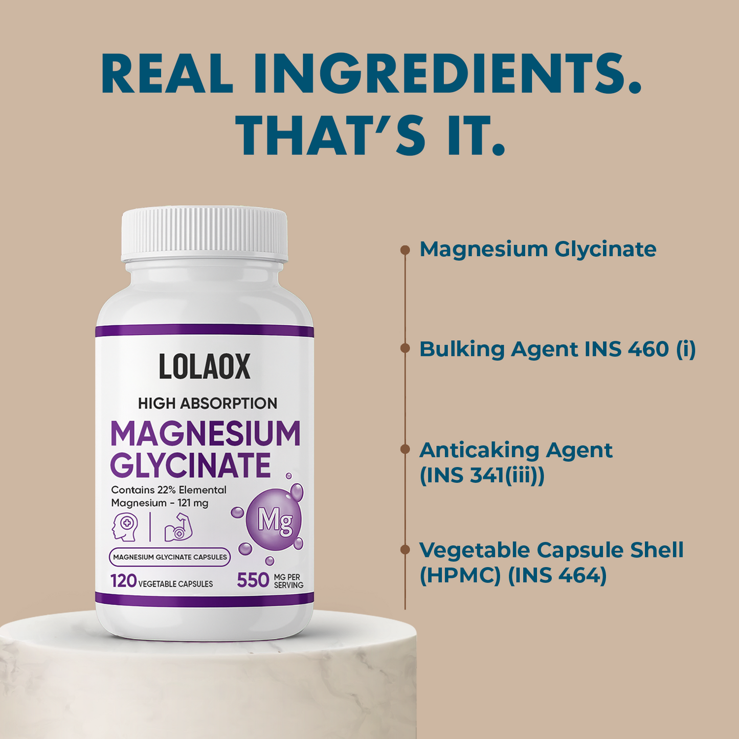 Magnesium Glycinate High Absorption for Sleep
