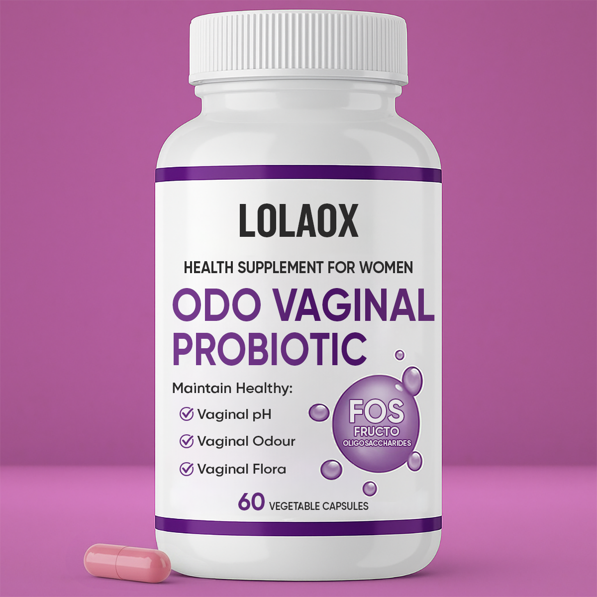 ODO Vaginal Probiotics for Women pH Balance