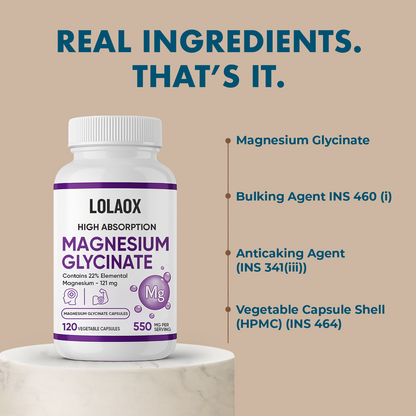 Magnesium Glycinate High Absorption for Sleep